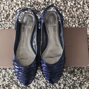 Paolo Navy Slingback 6M
